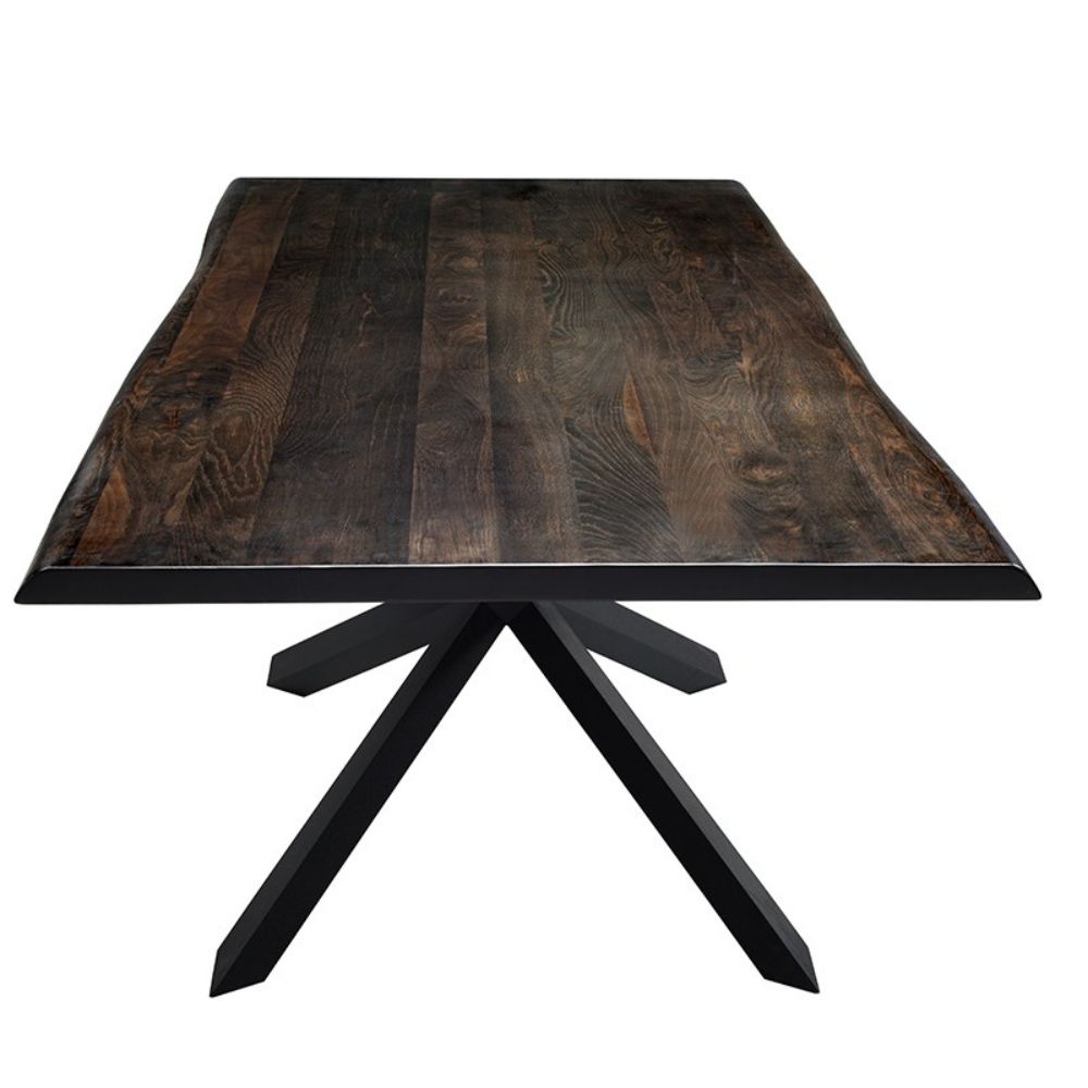 Nuevo HGSX195 Couture Dining Table in Seared
