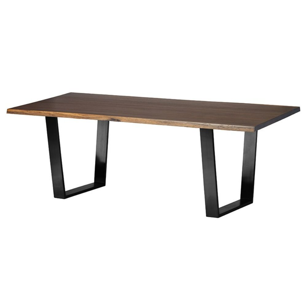 Nuevo HGSX198 Versailles Dining Table in Seared