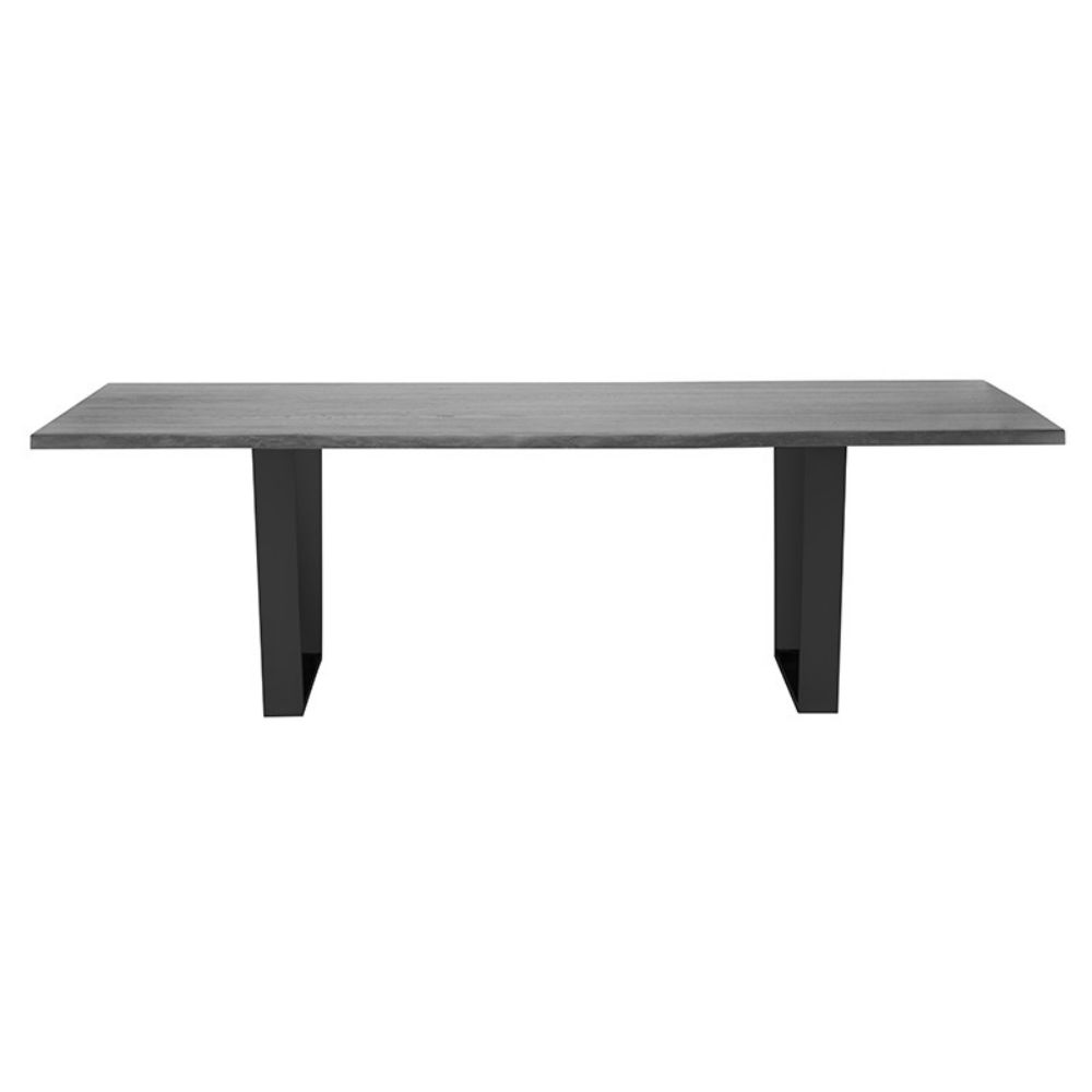 Nuevo HGSX201 Versailles Dining Table in Oxidized Grey
