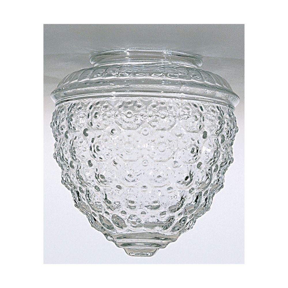 Satco 50-112 6x3 1/4 Pineapple Glass