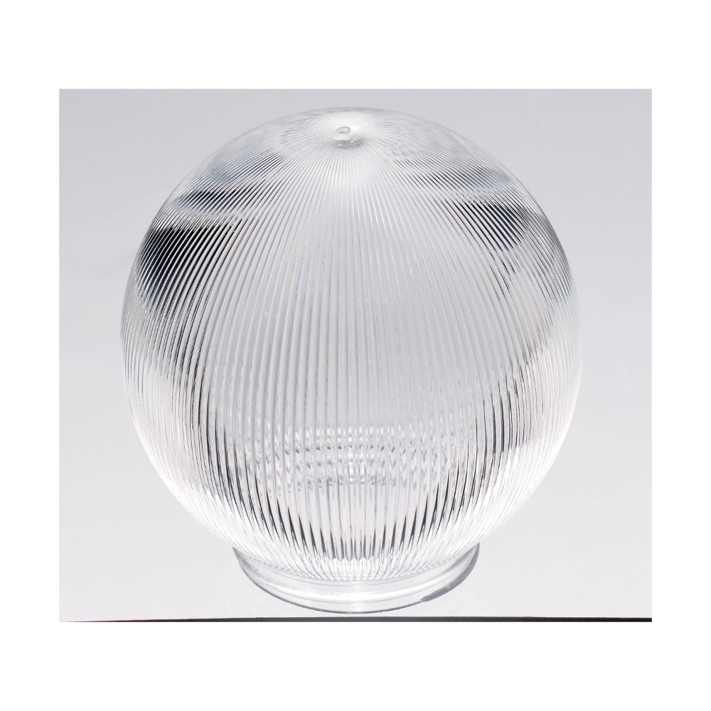 Satco 50-927 Clear Prismatic Ball
