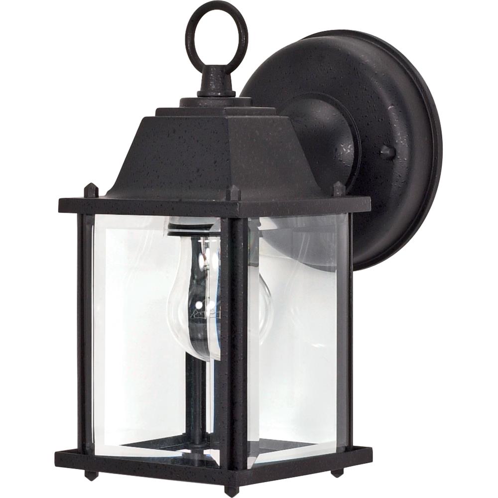 Nuvo Lighting 60/3465 1 Lt Cube Outdoor Wall Fixtre in Textured Black