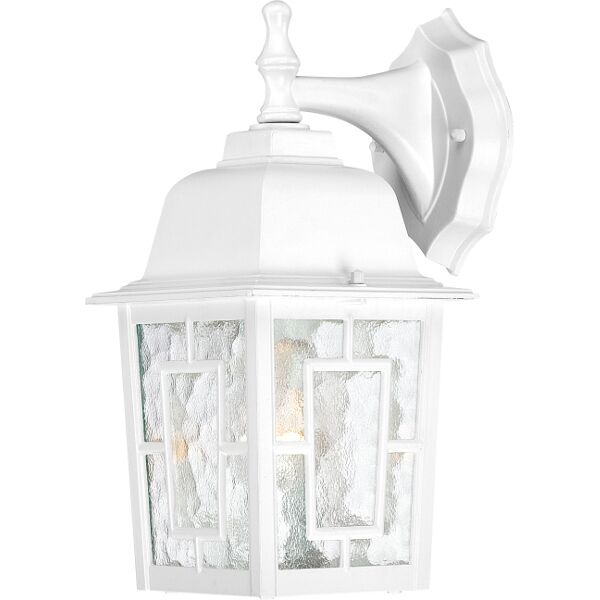 Nuvo Lighting 60/3484 Banyan 1 Lgt 12 Outdoor Wall in White