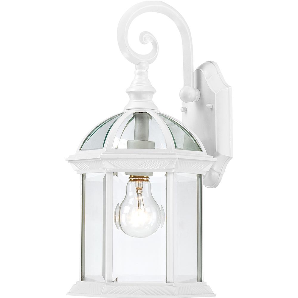 Nuvo Lighting 60/3494 Boxwood 1 Lgt 15 Outdoor Wall in White