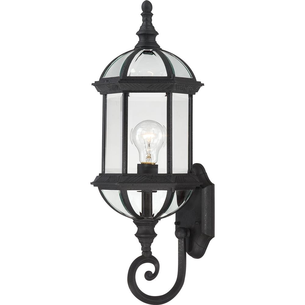 Nuvo Lighting 60/3499 Boxwood 1 Lgt 22 Outdoor Wall in Textured Black