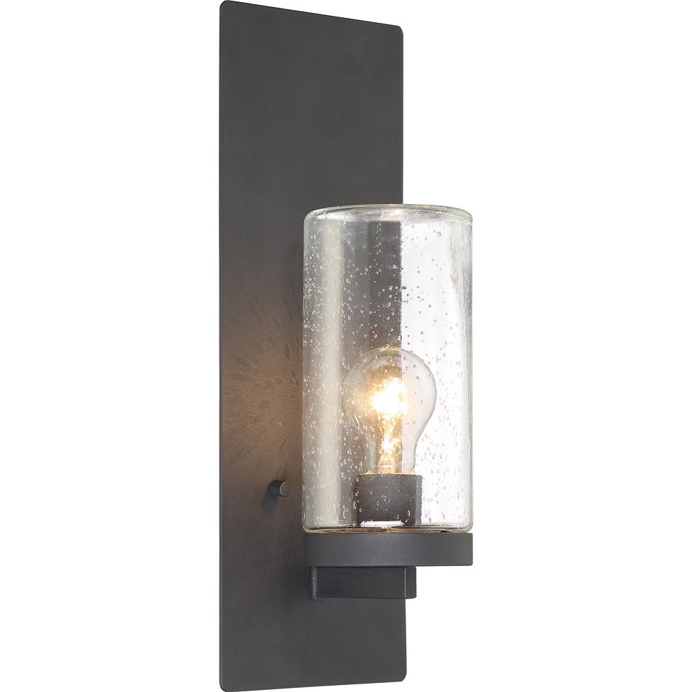 Nuvo Lighting 60/6578 Indie 1 Lt Large Wall Sconce in Textured Black