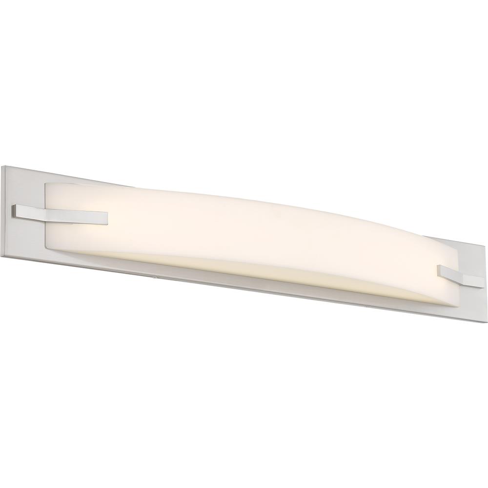 Nuvo Lighting 62/1082  Bow LED 29" Vanity Fixture - Brushed Nickel Finish in Brushed Nickel Finish
