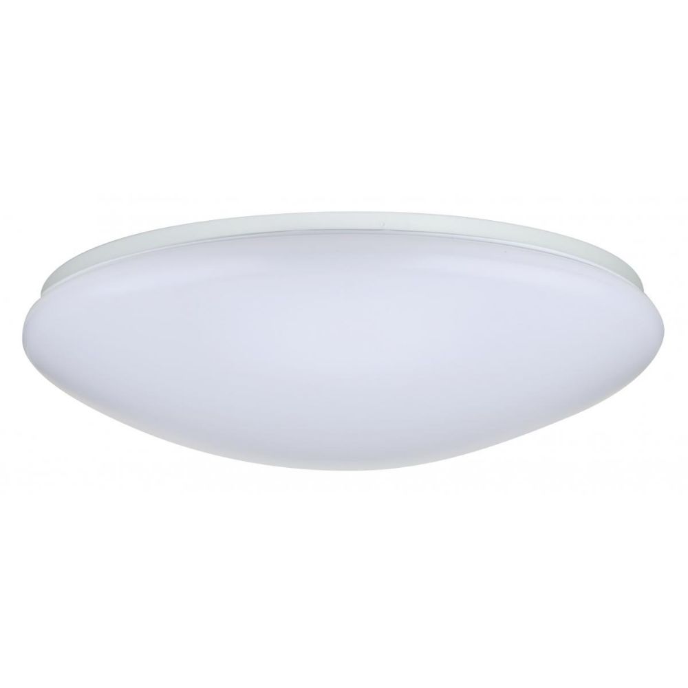 Nuvo Lighting 62-1218 19" Round Acrylic LED Flush Mount in White