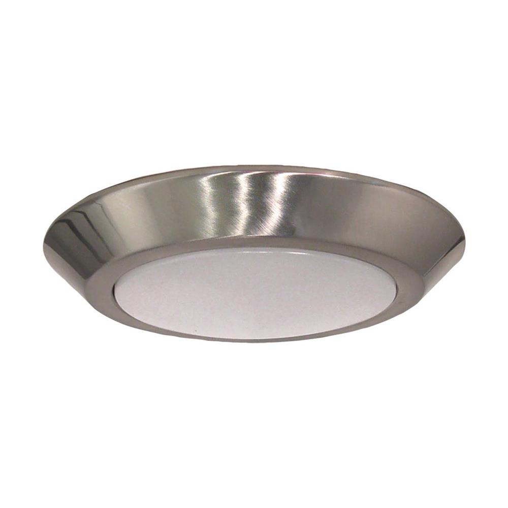 Nuvo Lighting 62-1262R1 7" LED Disc Light in Brushed Nickel