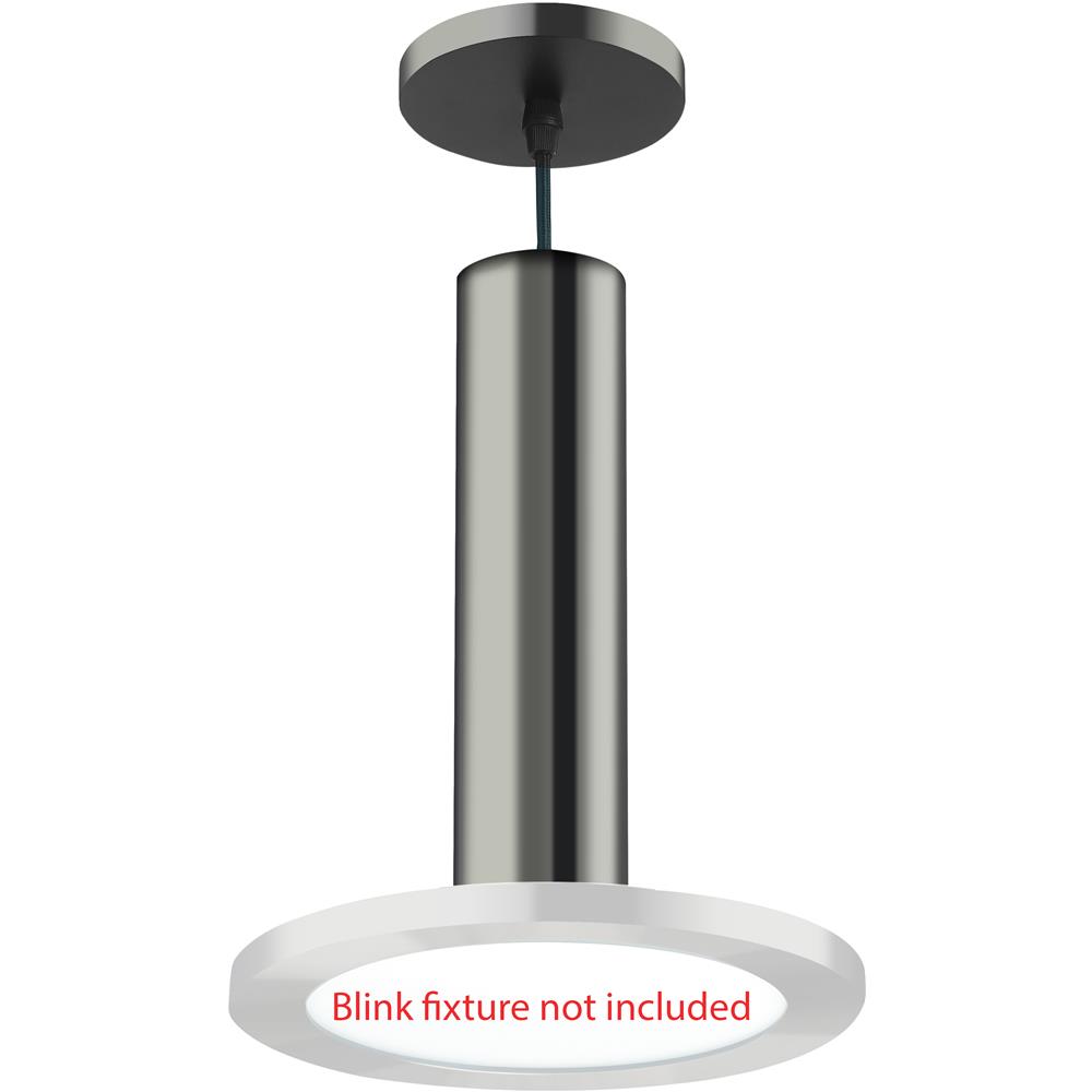 Nuvo Lighting 62/1308  9" Blink Pendant Kit; Polished Nickel Finish