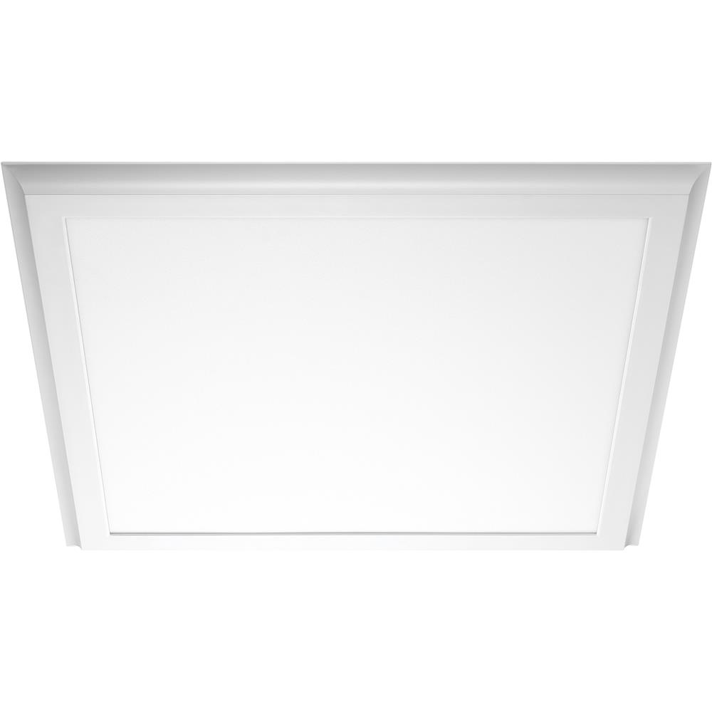 Nuvo Lighting 62/1383  45 watt; 25" x 25" Surface Mount LED Fixture; 4000K; White Finish; 100-277 volts in White Finish