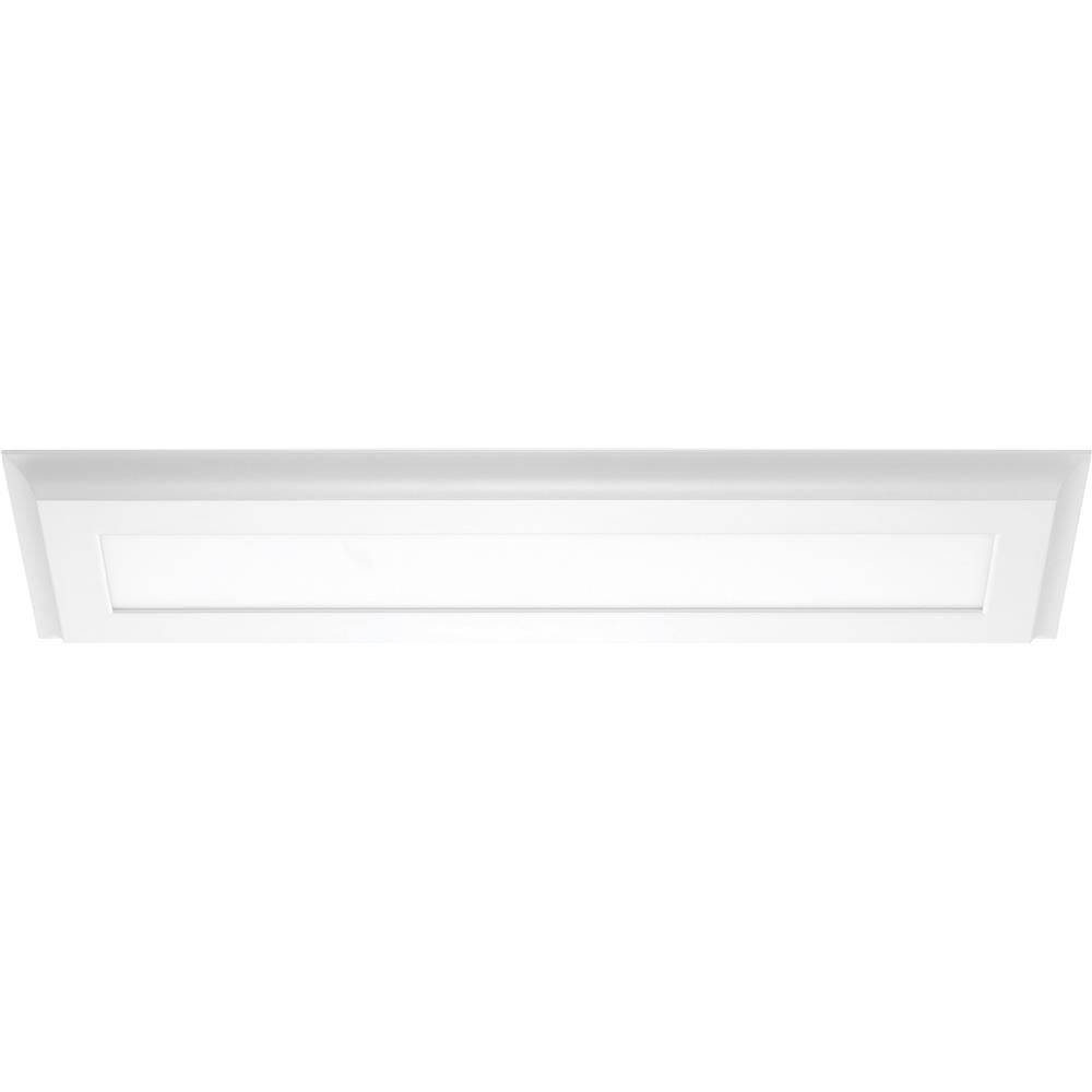 Nuvo Lighting 62/1385  22 watt; 7" x 25" Surface Mount LED Fixture; 4000K; White Finish; 100-277 volts in White Finish