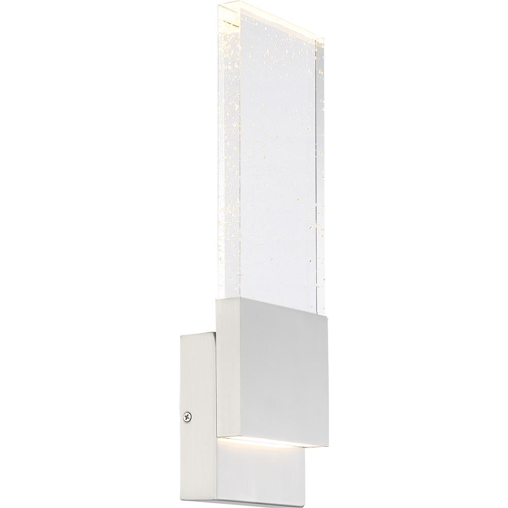 Nuvo Lighting 62/1503 Ellusion Led Large Wall Sconce in Polished Nickel