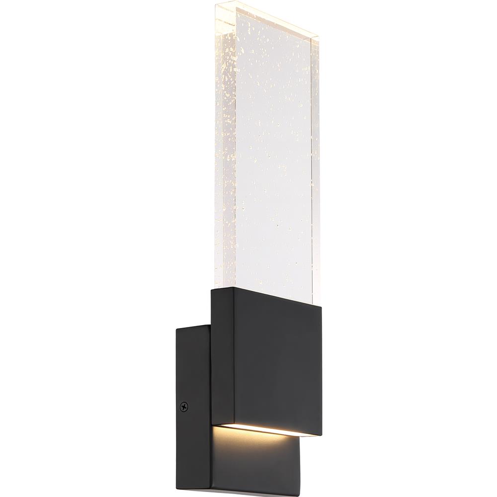 Nuvo Lighting 62/1513 Ellusion Led Large Wall Sconce in Matte Black
