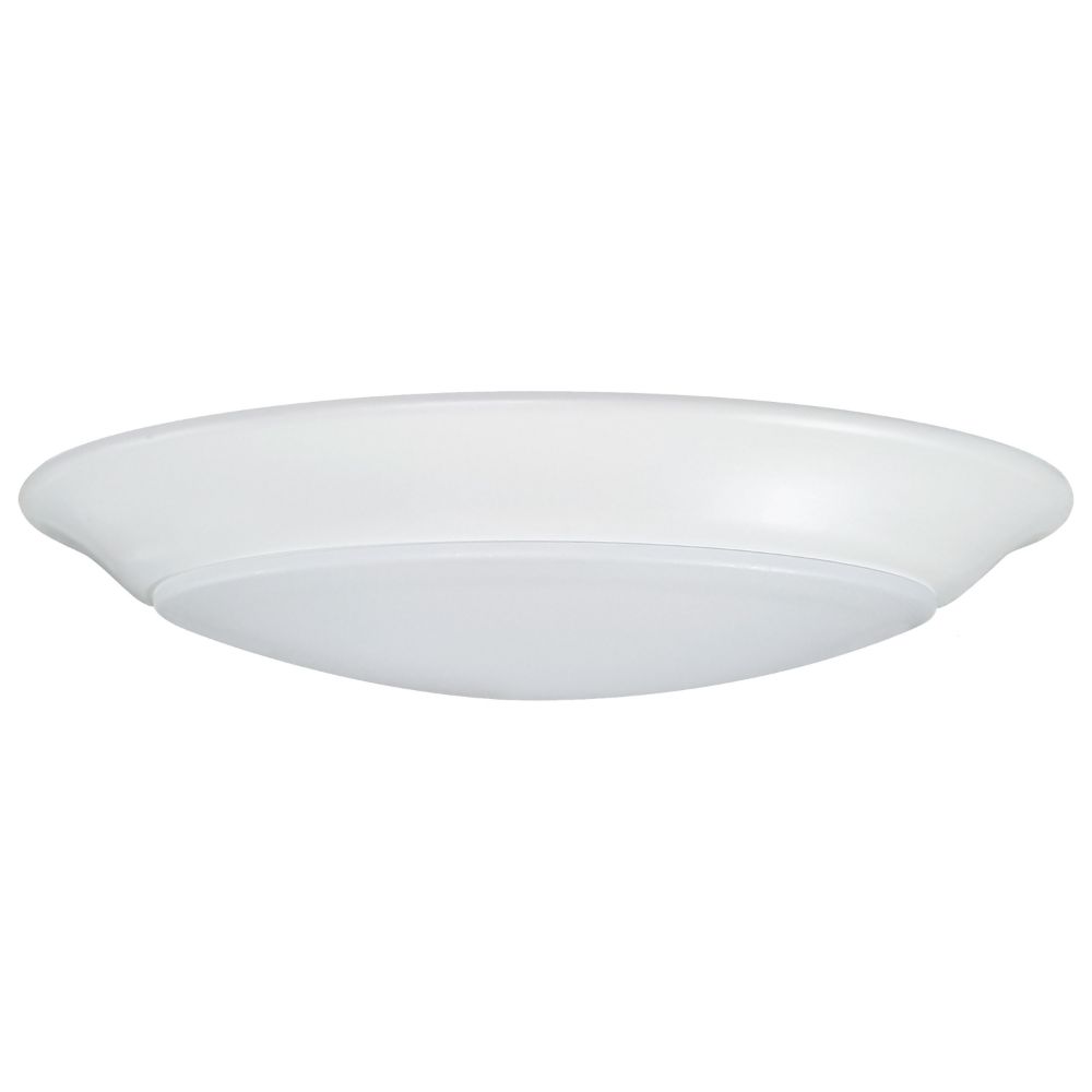Nuvo 62-1660 7" Led Disk Light In White