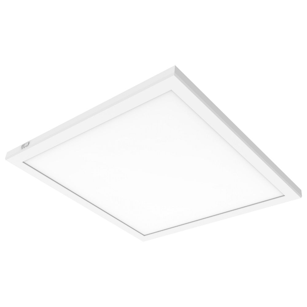 Nuvo 62-1774 Blink Pro - 47 Watt; 24 in.; x 24 in.; Surface Mount LED; CCT Selectable; 90 CRI; White Finish; 120/277 Volt; Square Shape