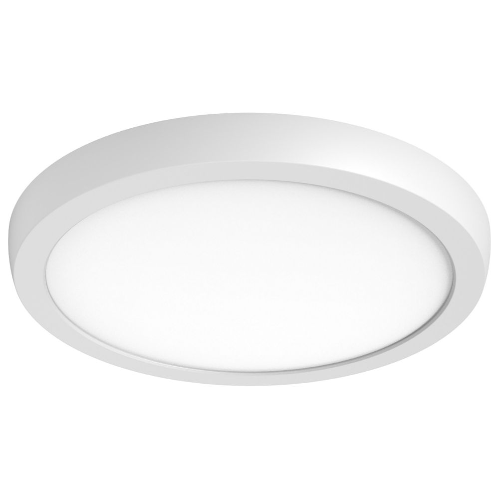 Nuvo 62-1776 Blink Pro - 19.5 Watt; 12 in.; Surface Mount LED; CCT Selectable; 90 CRI; White Finish; 120/277 Volt; Round Shape
