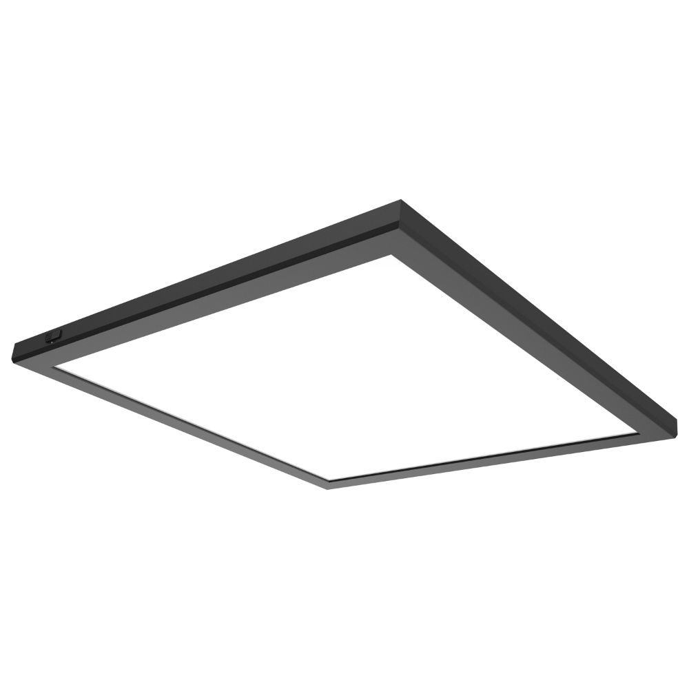 Nuvo 62-1784 Blink Pro - 47 Watt; 24 in. x 24 in.; Surface Mount LED; CCT Selectable; 90 CRI; Black Finish; 120/277 Volt; Square Shape
