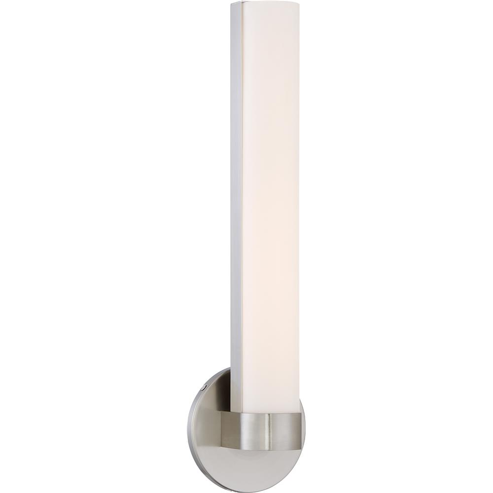 Nuvo Lighting 62/733  Bond - Single 19-1/2" LED Vanity in Brushed Nickel Finish