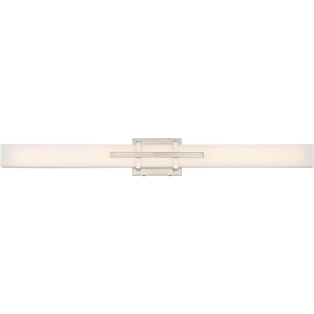 Nuvo Lighting 62/875  Grill Triple LED Wall Sconce - Polished Nickel Finish - White Acrylic Lens in Polished Nickel Finish