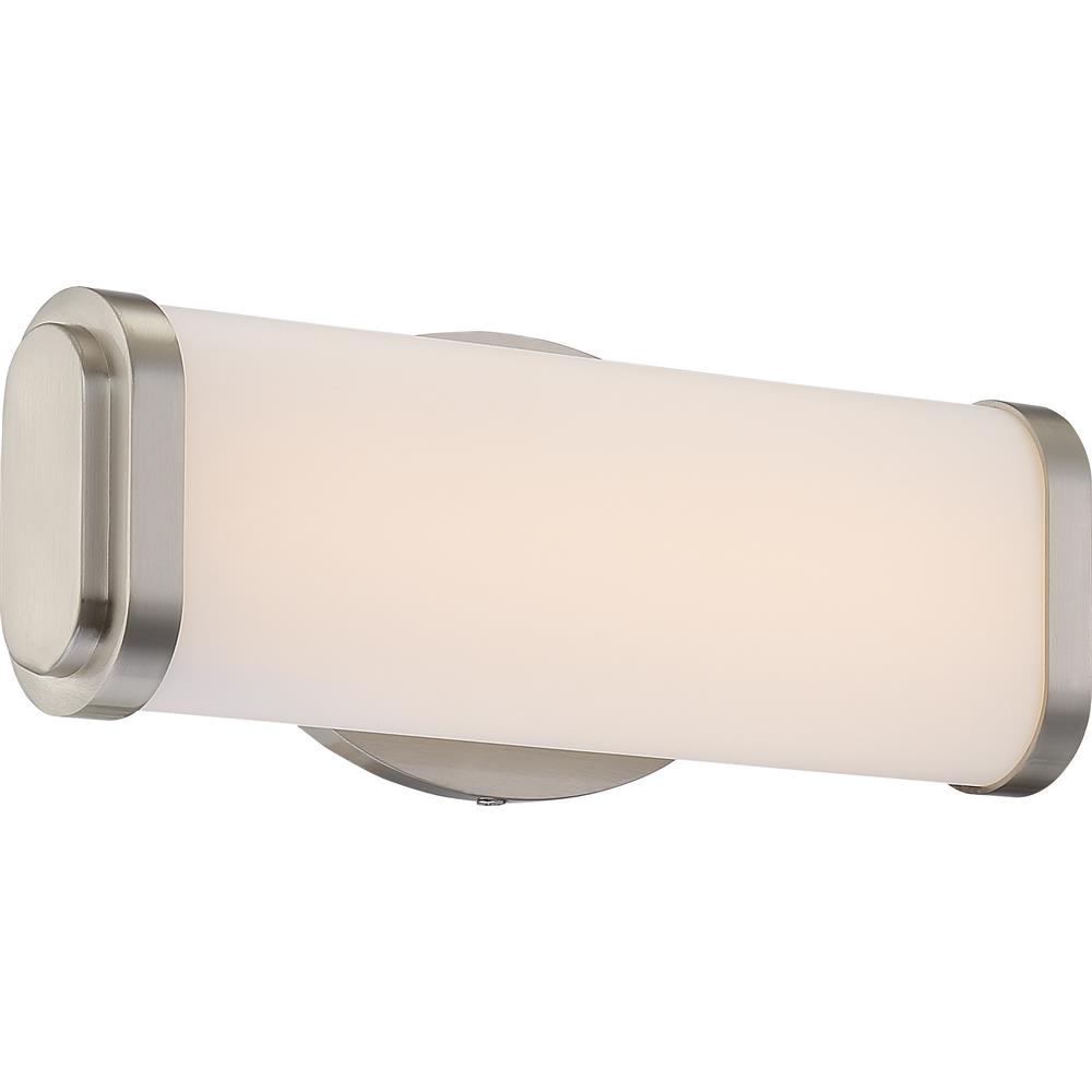 Nuvo Lighting 62/911  Pace - Single LED Wall Sconce; Brushed Nickel Finish in Brushed Nickel Finish