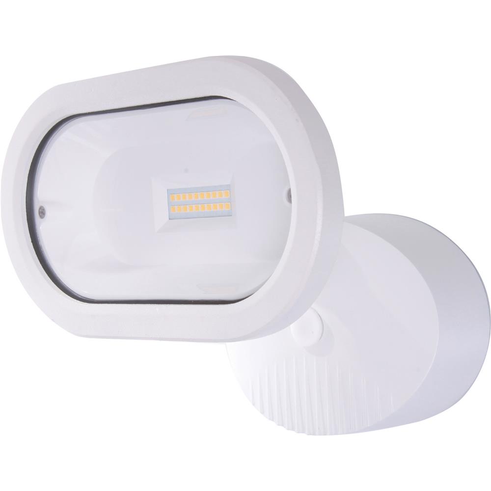 Nuvo Lighting 65/105  LED Security Light; Single Head; White Finish; 4000K; 1200 Lumens in White Finish