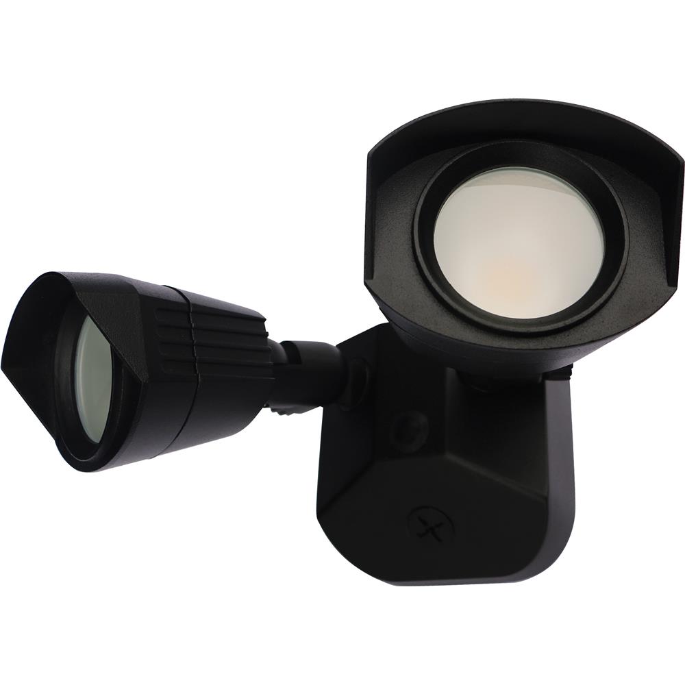 Nuvo Lighting 65/214 Led Dual Head Security Light in Black