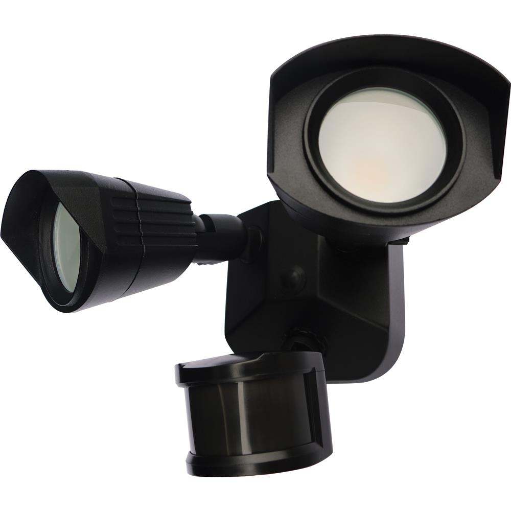 Nuvo Lighting 65/215 Led Dual Head Security Light in Black