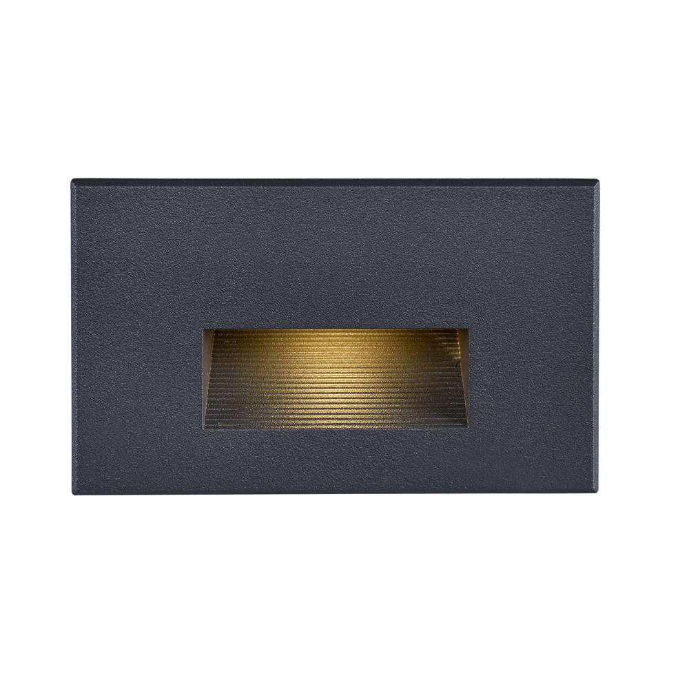 Nuvo Lighting 65/403  LED Horizontal Step Light; 5 Watt; Bronze Finish; 120 Volts in Bronze Finish