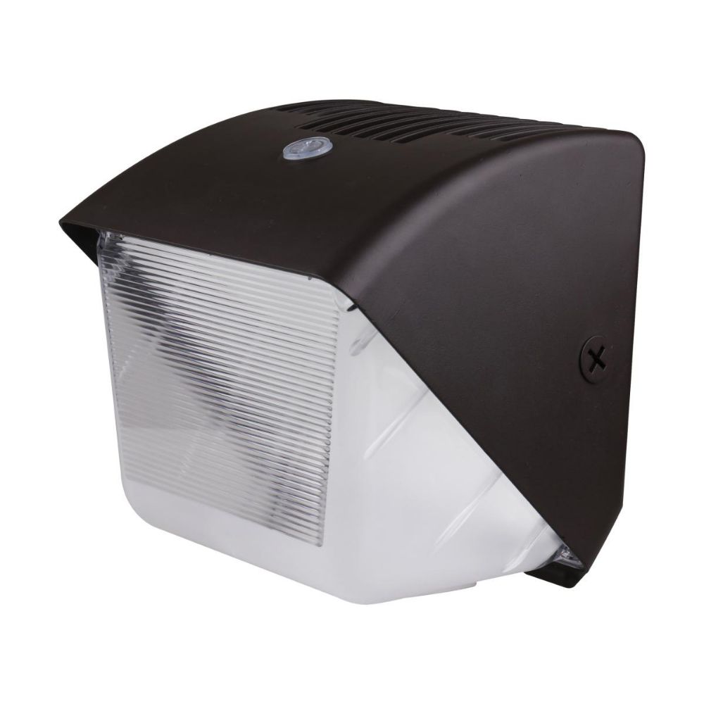 Nuvo Lighting 65-655 LED Small Wall Pack with Integrated Bypassable Photocell in Bronze