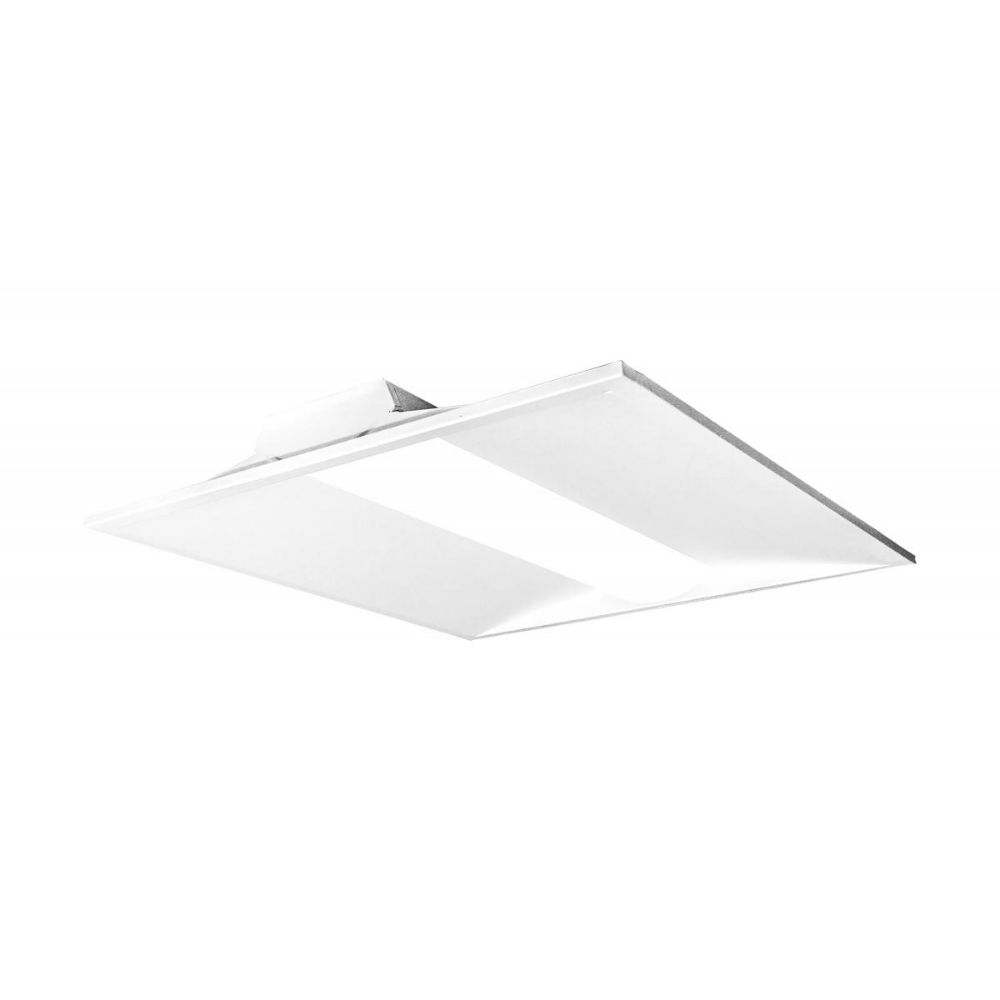 Nuvo Lighting 65-690 2 x 2 Single Basket LED Troffer Fixture in White