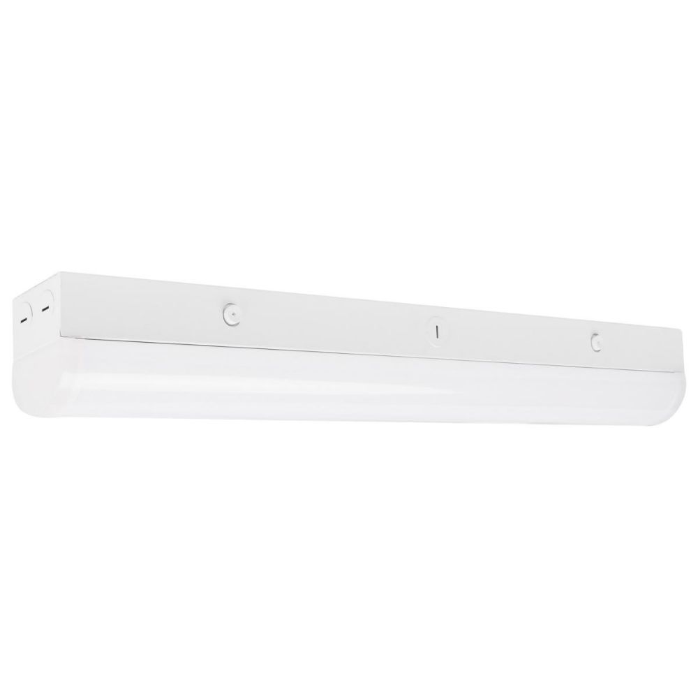 Nuvo Lighting 65-698 2 Foot LED Linear Strip Light with EM and Sensor in White
