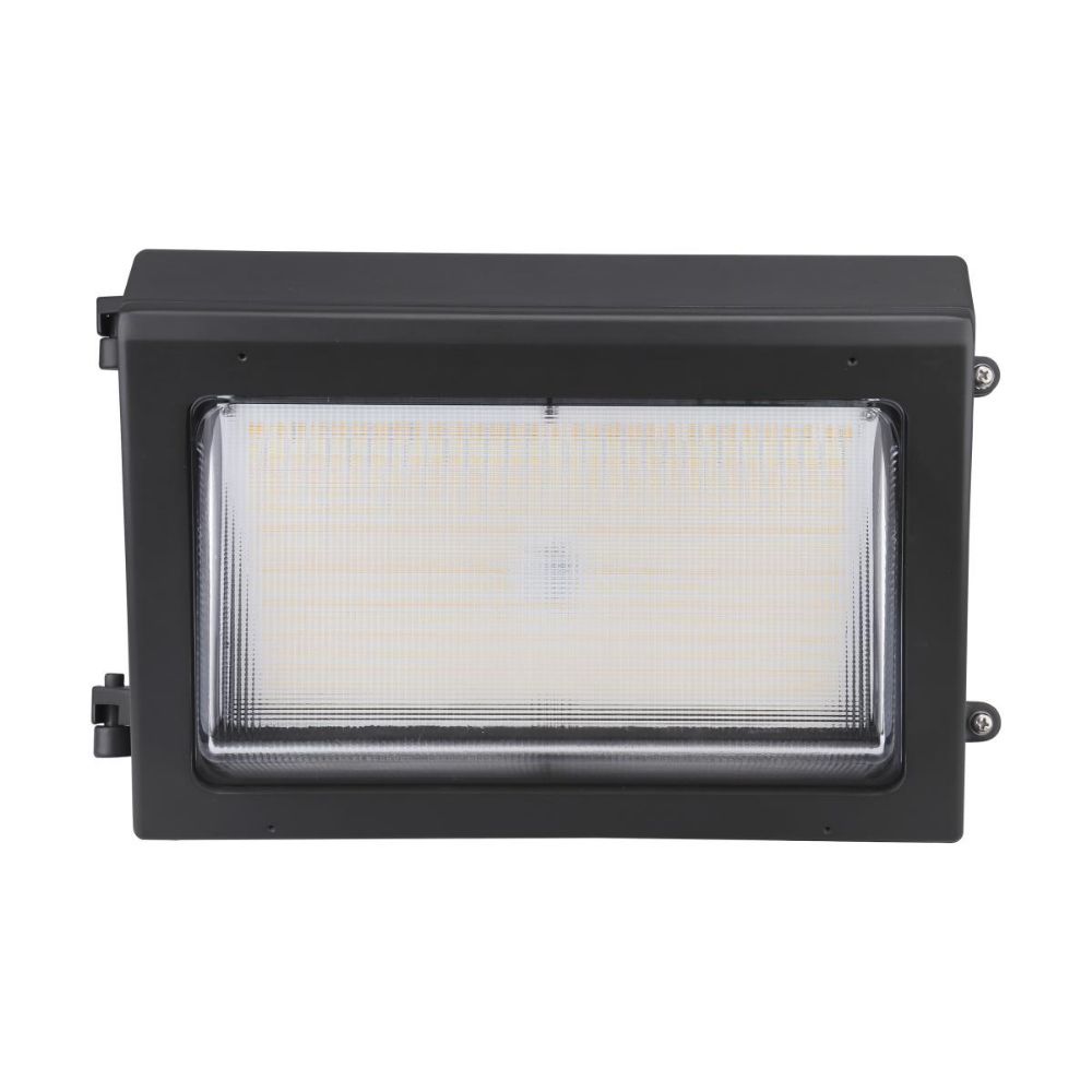 Nuvo Lighting 65-755 CCT and Wattage Adjustable LED Wall Pack with Integrated Bypassable Photocell in Bronze