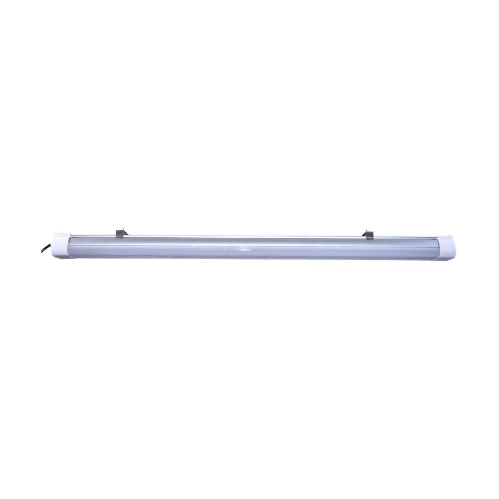 Nuvo Lighting 65-831 4 Foot Tri-Proof Linear LED Fixture in White and Gray