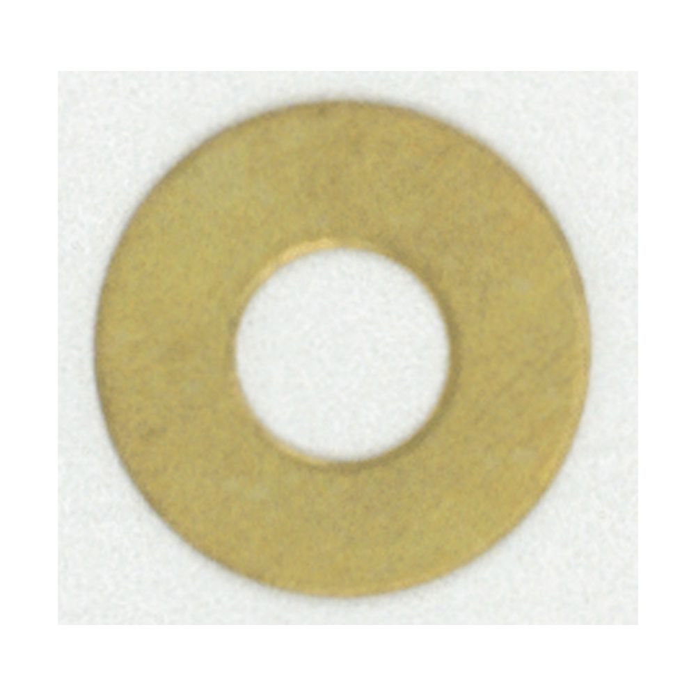 Satco 90-385 1"x1/8 Steel Washer, Brass