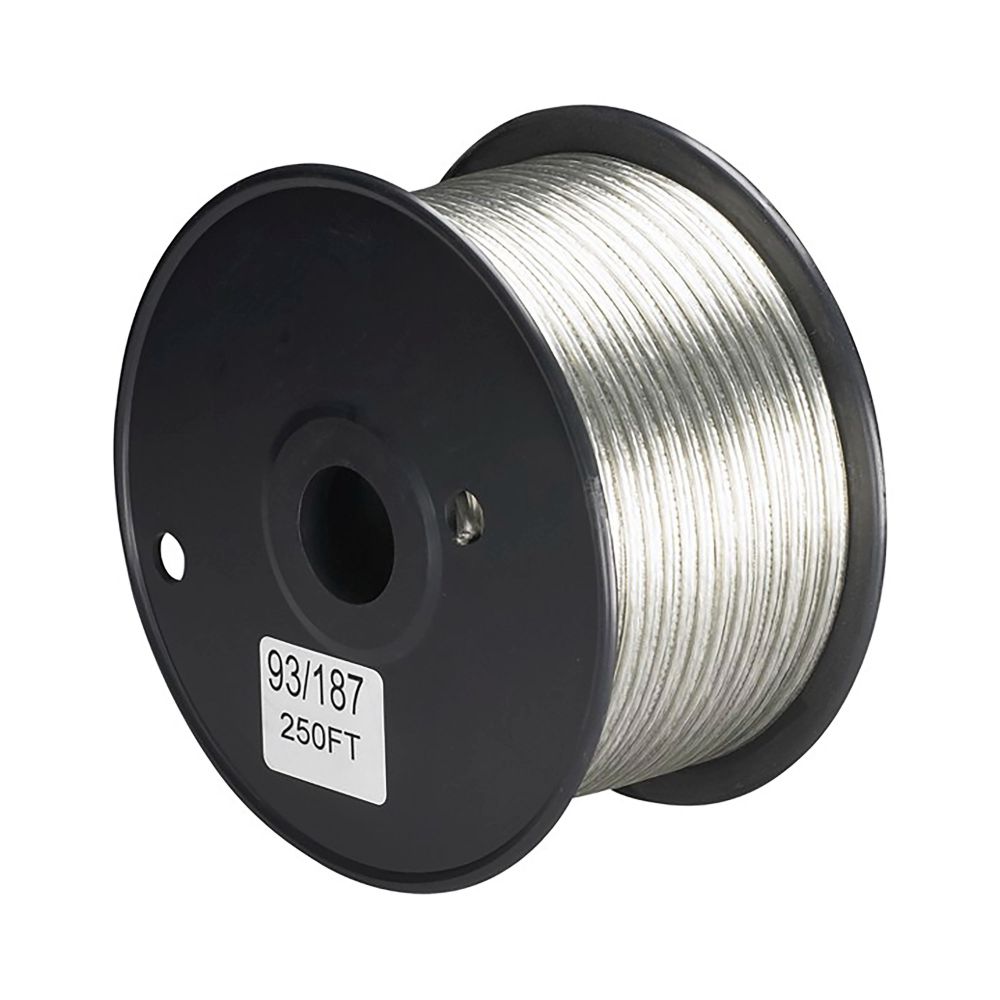 Satco 93-187 20/2 Silver Wire 250 Ft.