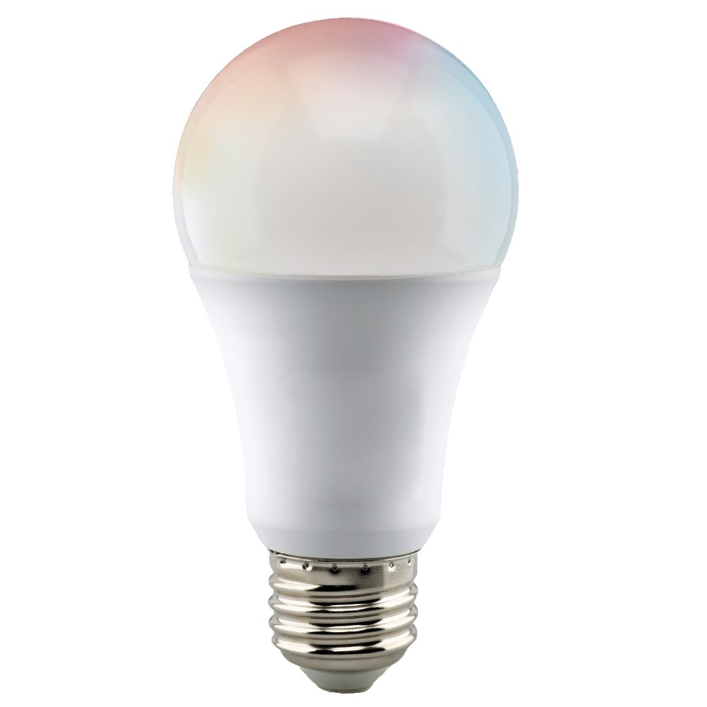 Satco S11252 9.5 Watt; A19 LED; RGB & Tunable White; Starfish IOT; 120 Volt; 800 Lumens