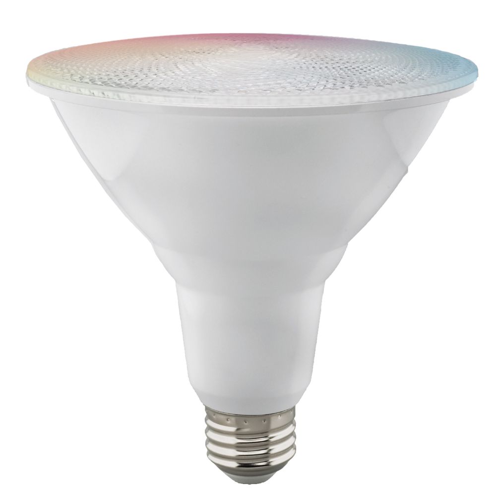 Satco S11258 15 Watt; PAR38 LED; RGB & Tunable White; Starfish IOT; 120 Volt; 1200 Lumens