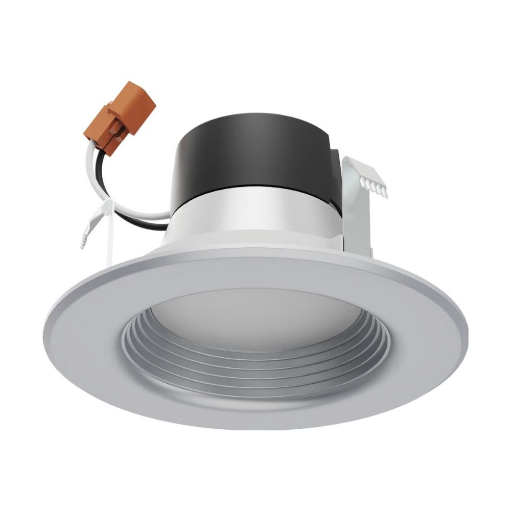 Satco by Nuvo Lighting S11833 LED Round Retrofit Downlight in Brushed Nickel