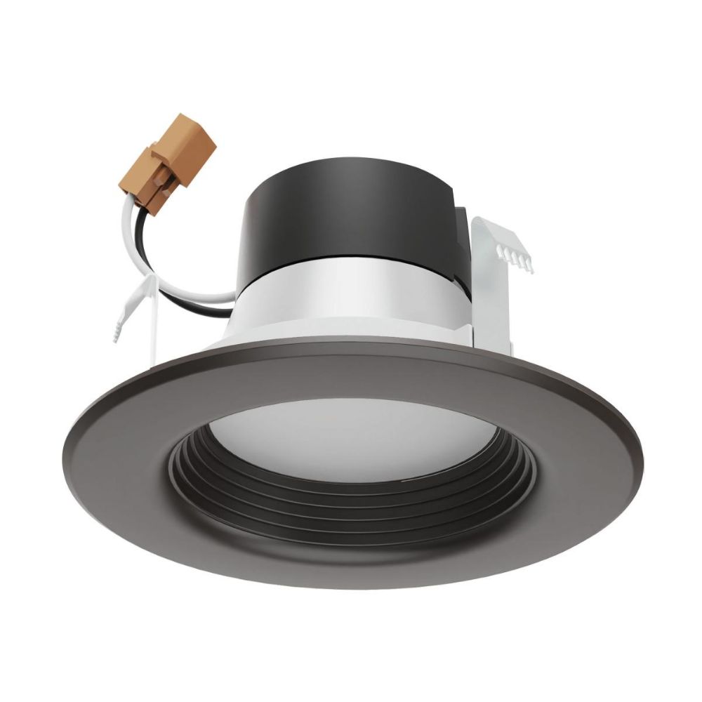 Satco by Nuvo Lighting S11834 LED Round Retrofit Downlight in Bronze