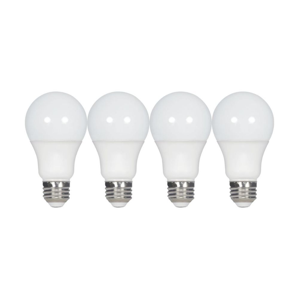 Satco by Nuvo Lighting S39596 4 Pack LED Bulb in Frost