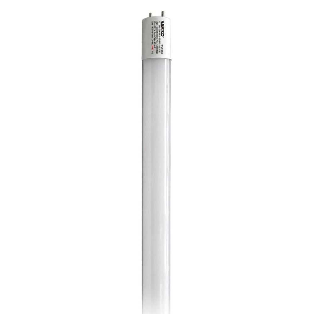 Satco by Nuvo Lighting S39926 Single or Double Ended Wiring Ballast Bypass LED in Gloss White