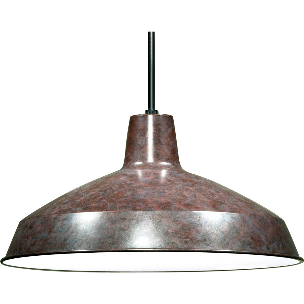 Nuvo Lighting SF76/662  1 Light - 16" - Pendant - Warehouse Shade in Old Bronze Finish