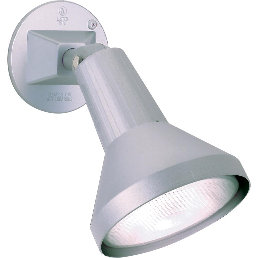 Nuvo Lighting SF77/702  1 Light - 8" - Flood Light; Exterior - PAR38 with Adjustable Swivel in Gray Finish