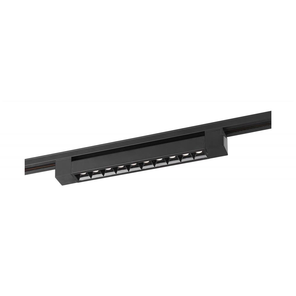 Nuvo Lighting TH501 1 Foot LED Track Light Bar in Black
