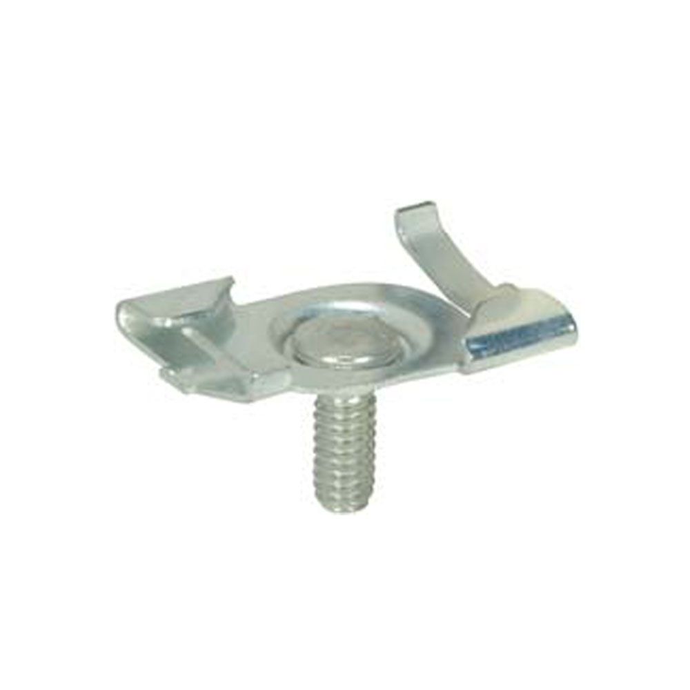 Satco TP185 Drop Ceiling T-Bar Track Clips; For Attaching Track Lighting To Drop Ceilings; 4 Pc.
