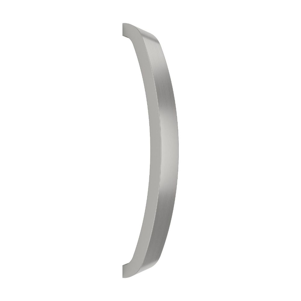 Omnia 1971/153.15 6" Center to Center Modern Arched Cabinet Pull Satin Nickel Finish