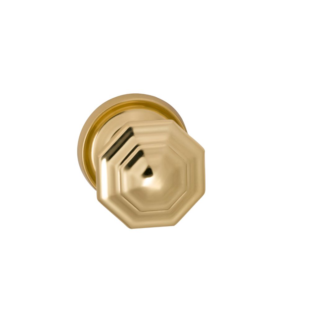 Omnia Industries 201/55.PA1 PASSAGE SET 238/138 W/013 US3 in Lacquered Polished Brass