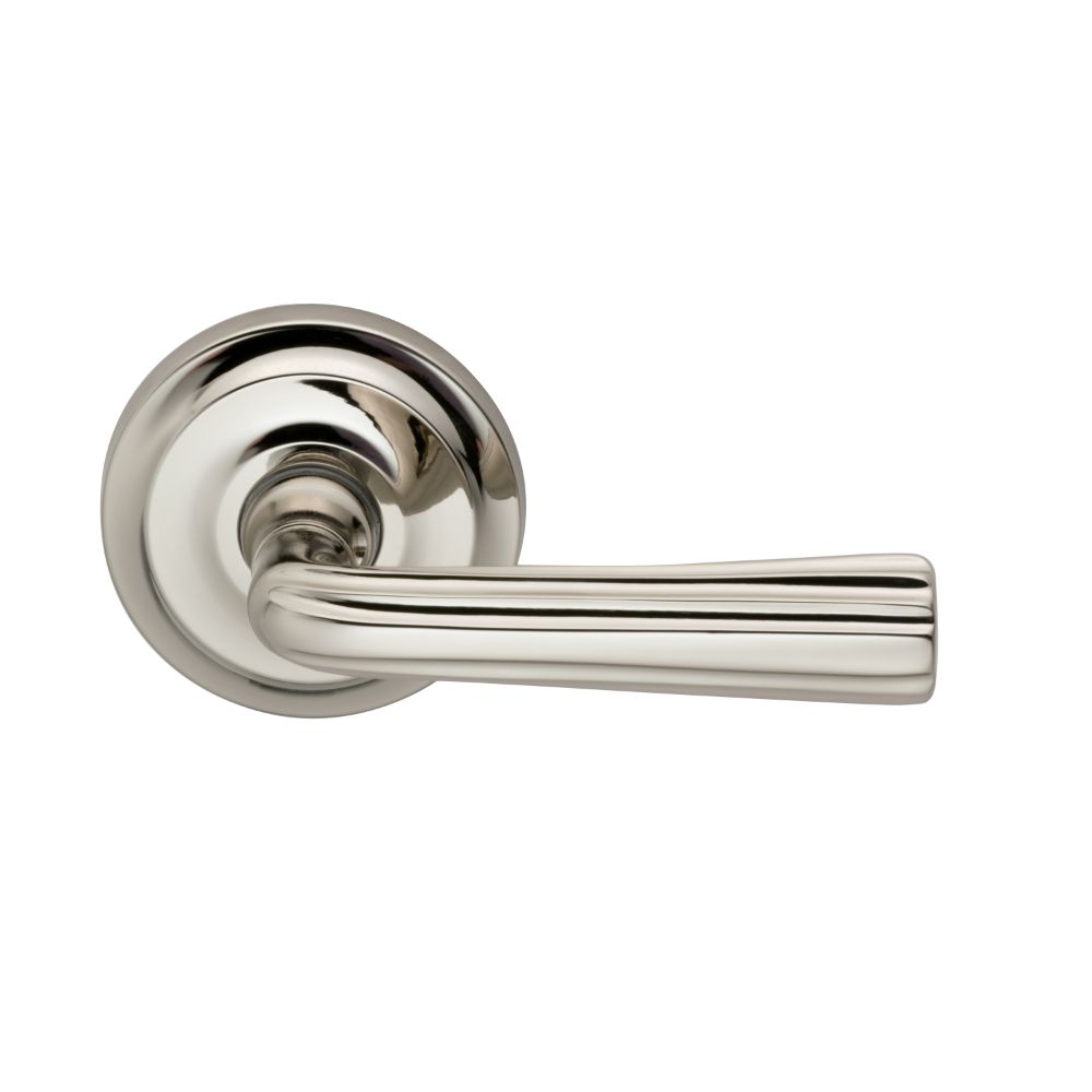 Omnia Industries 706/00.PA14 PASSAGE SET 238/138 W/013 US14 in Polished Nickel Plated