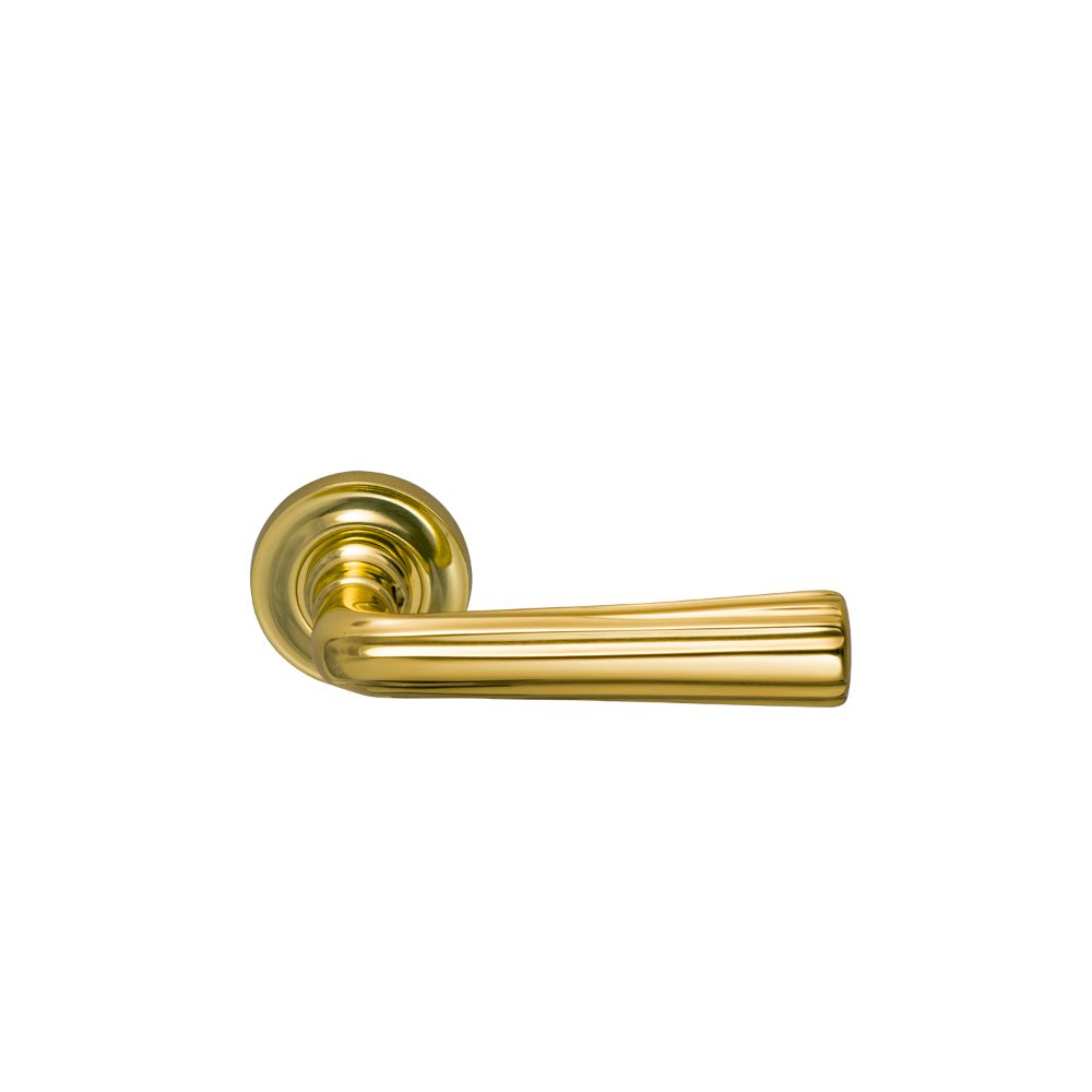 Omnia Industries 706/45.PA1 PASSAGE SET 238/138 W/013 US3 in Lacquered Polished Brass